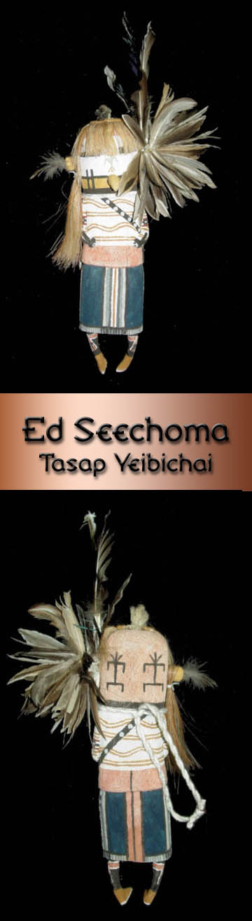 Traditional Hopi Kachina By Ed Seechoma Tasap Yeibichai